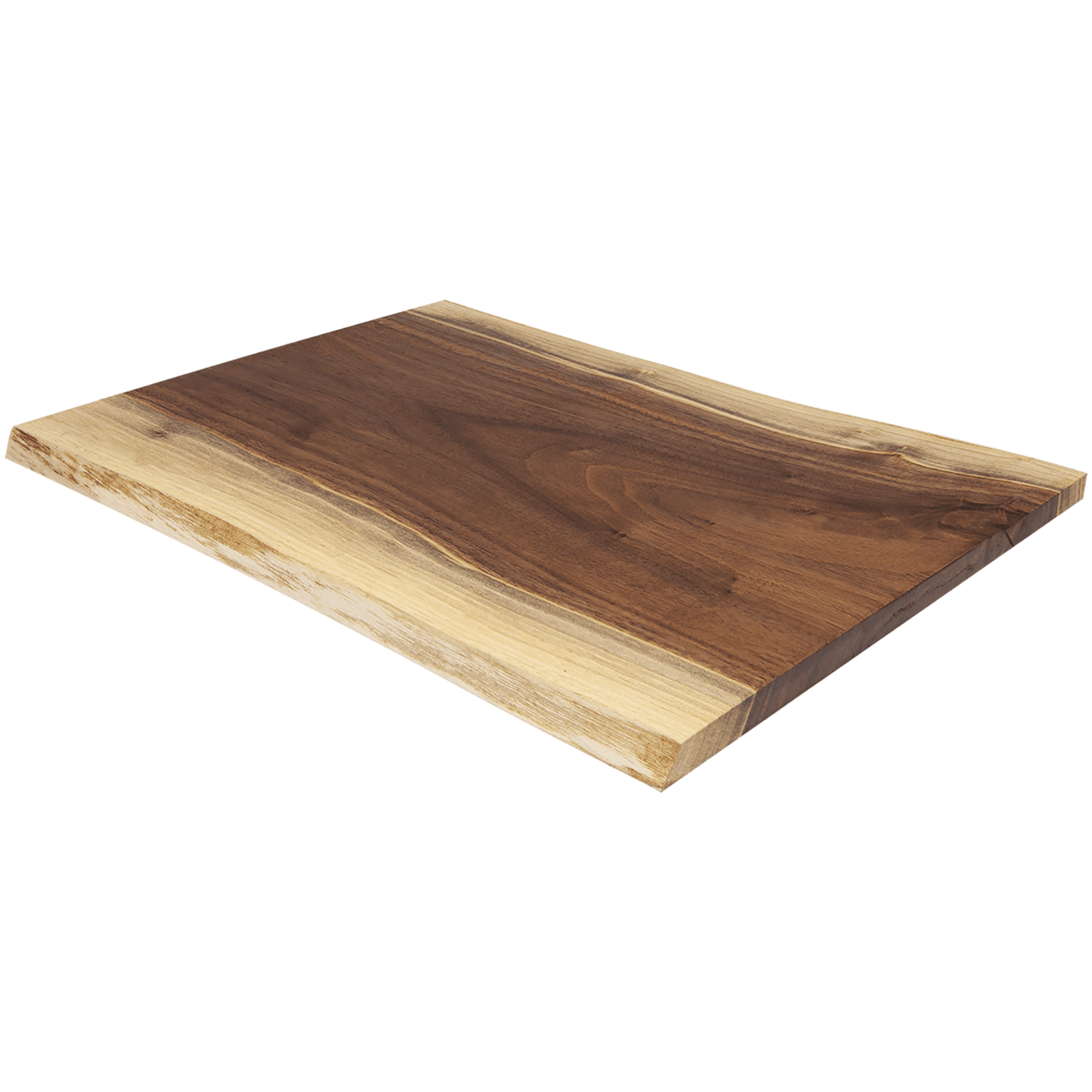 11 1/2"x 8 3/4" Black Walnut Cutting and Charcuterie Board