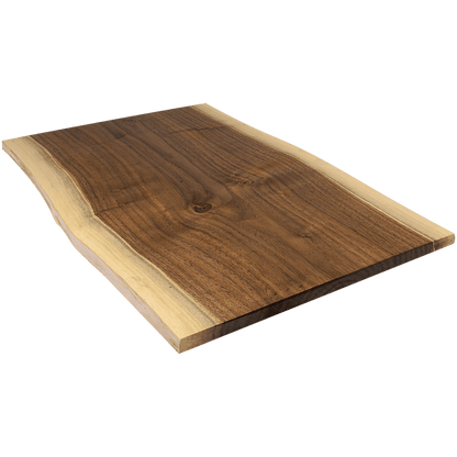 13 3/4"x 9 3/4" Black Walnut Cutting and Charcuterie Board