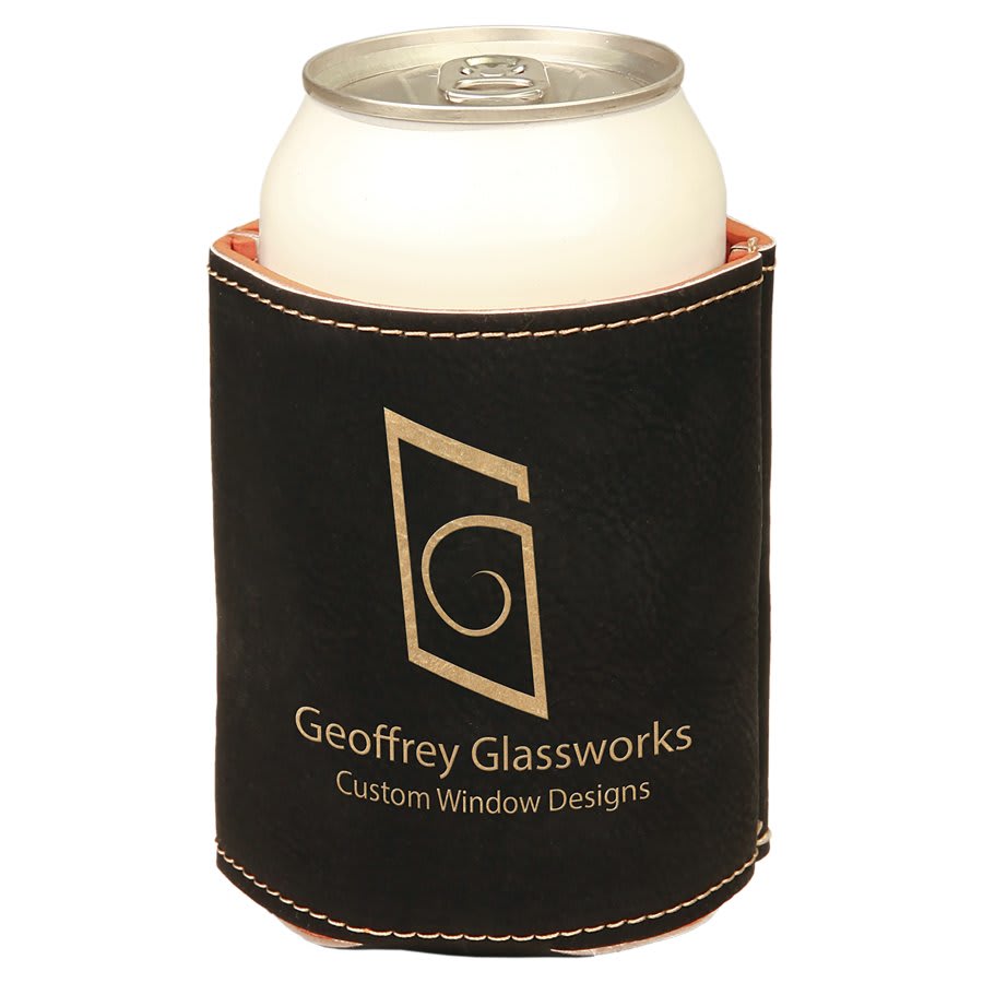 3 3/4" Leatherette Beverage Holder