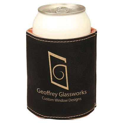 3 3/4" Leatherette Beverage Holder