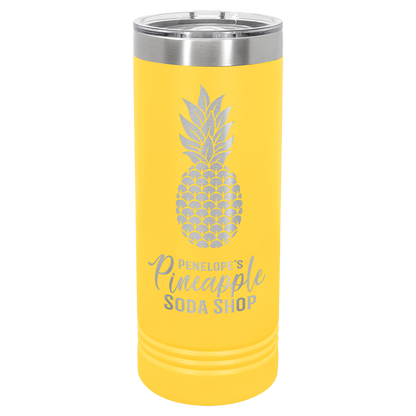 Polar Camel 22 oz. Skinny Tumbler with Slider Lid