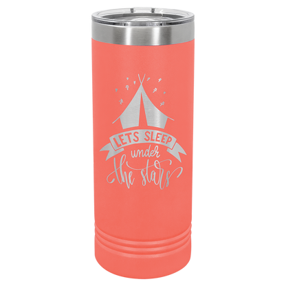 Polar Camel 22 oz. Skinny Tumbler with Slider Lid