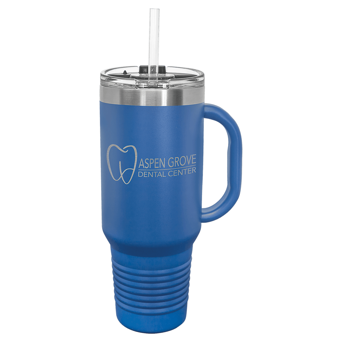 Polar Camel 40 oz. Travel Mug with a Handle, Straw Included