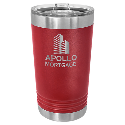 Polar Camel 16 oz. Pint with Slider Lid