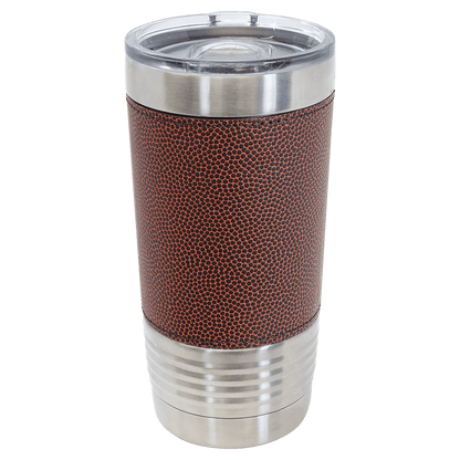 Polar Camel 20 oz. Football Tumbler with Slider Lid