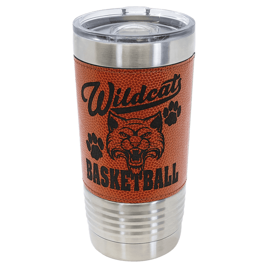 Polar Camel 20 oz. Basketball Tumbler with Slider Lid