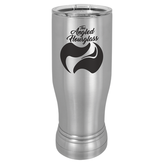 14 oz. Polar Camel Pilsner Tumbler w/Clear Lid