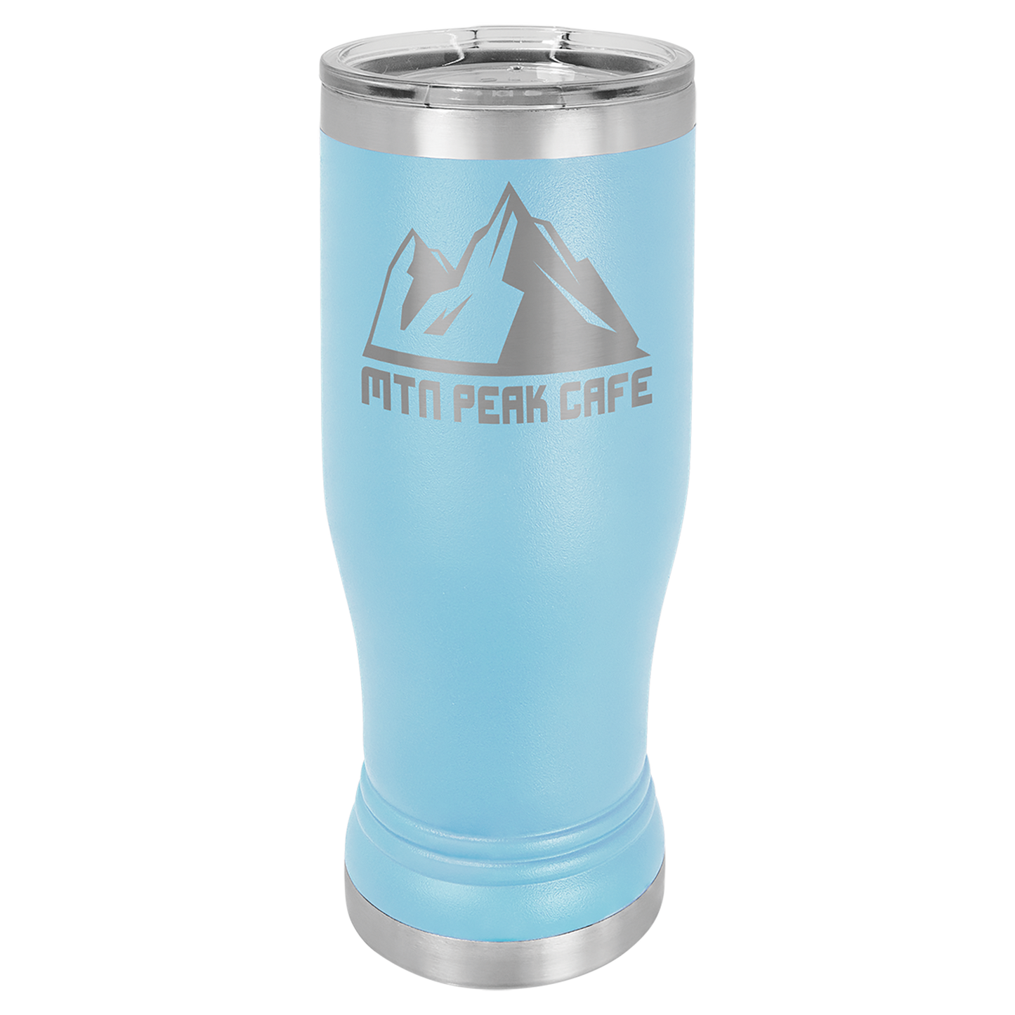 14 oz. Polar Camel Pilsner Tumbler w/Clear Lid