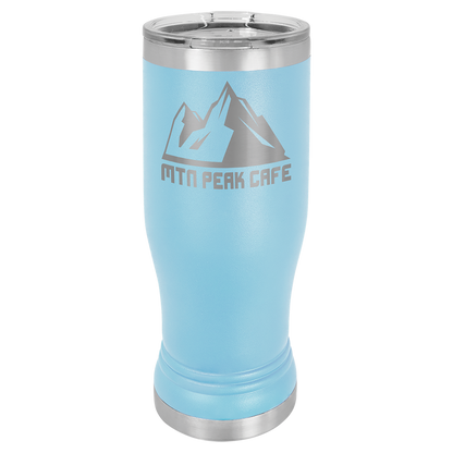 14 oz. Polar Camel Pilsner Tumbler w/Clear Lid