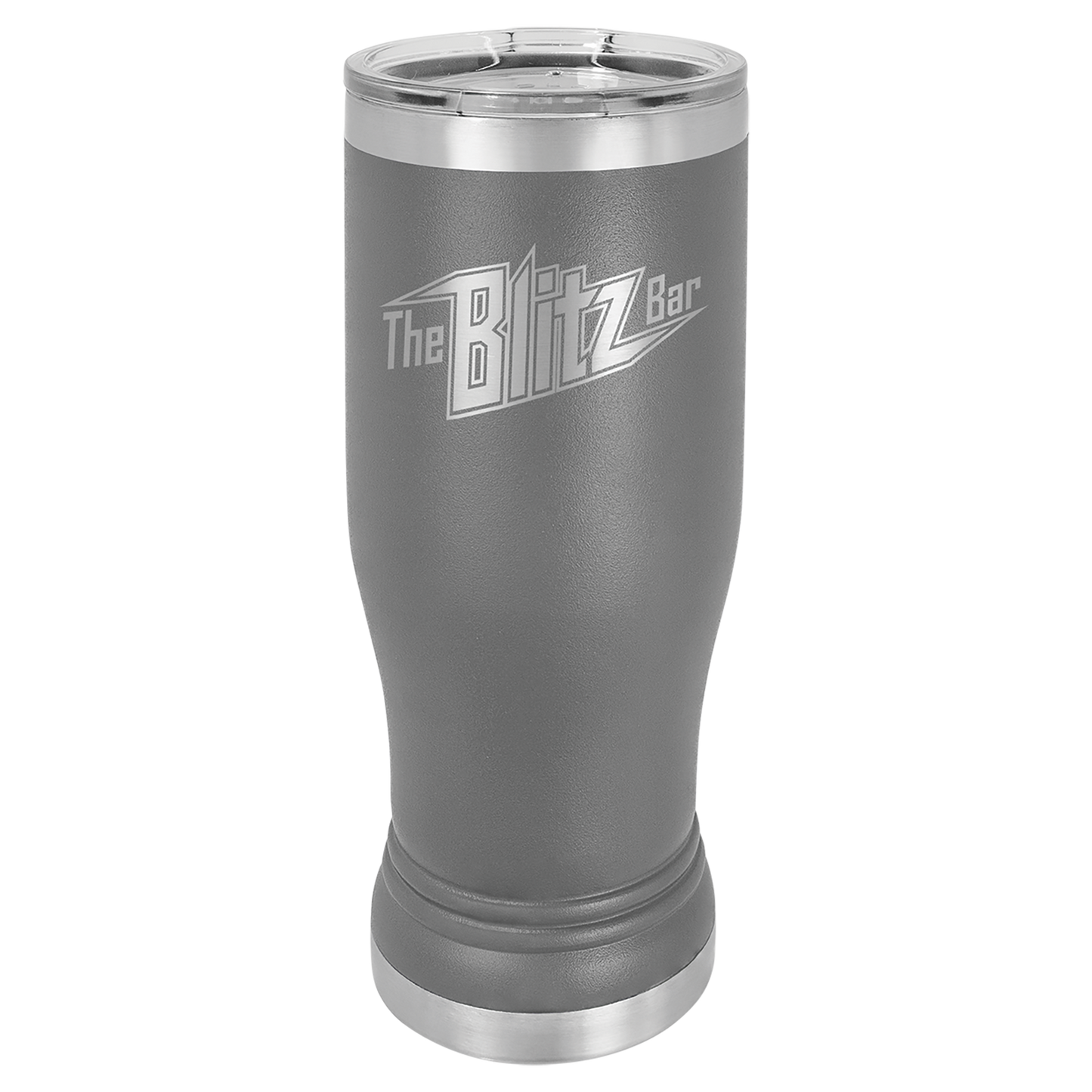 14 oz. Polar Camel Pilsner Tumbler w/Clear Lid