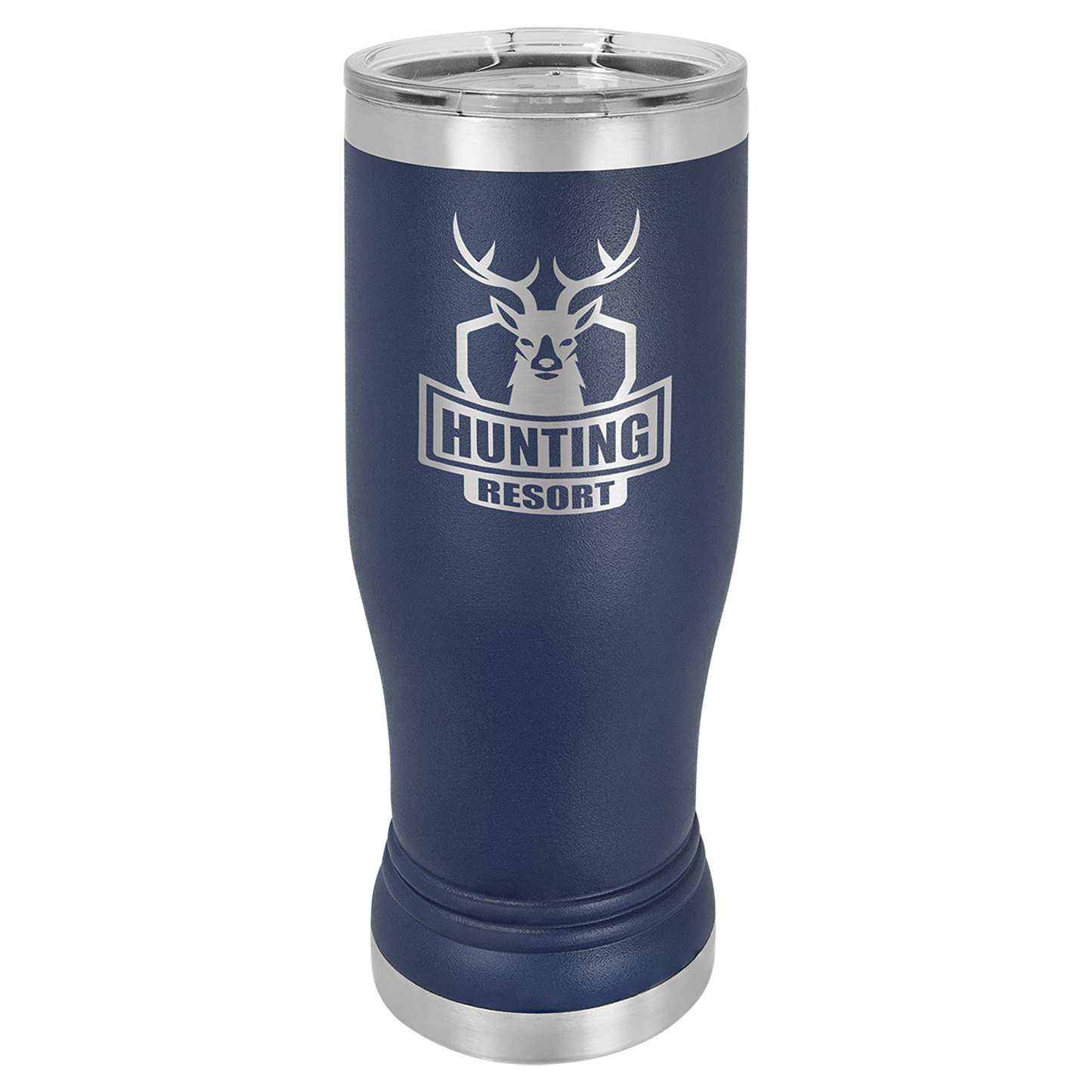 14 oz. Polar Camel Pilsner Tumbler w/Clear Lid