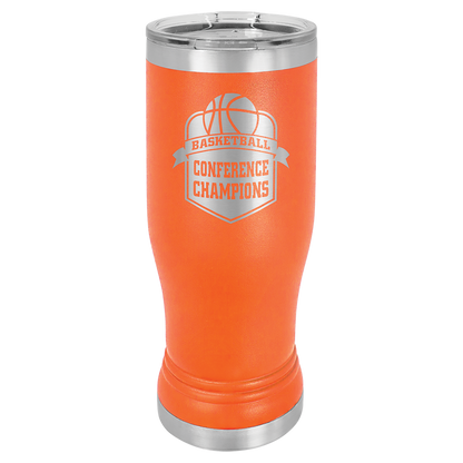 14 oz. Polar Camel Pilsner Tumbler w/Clear Lid