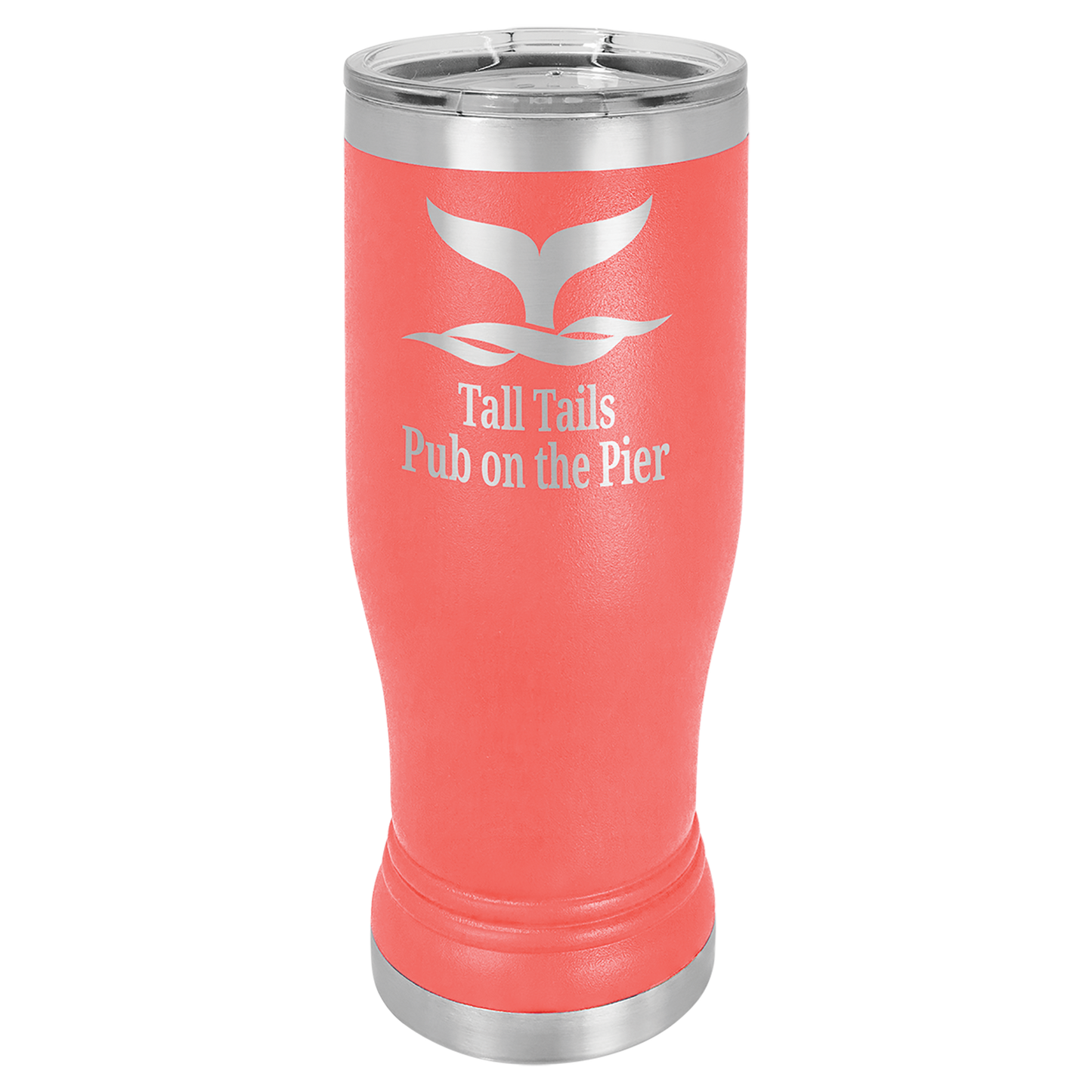 14 oz. Polar Camel Pilsner Tumbler w/Clear Lid