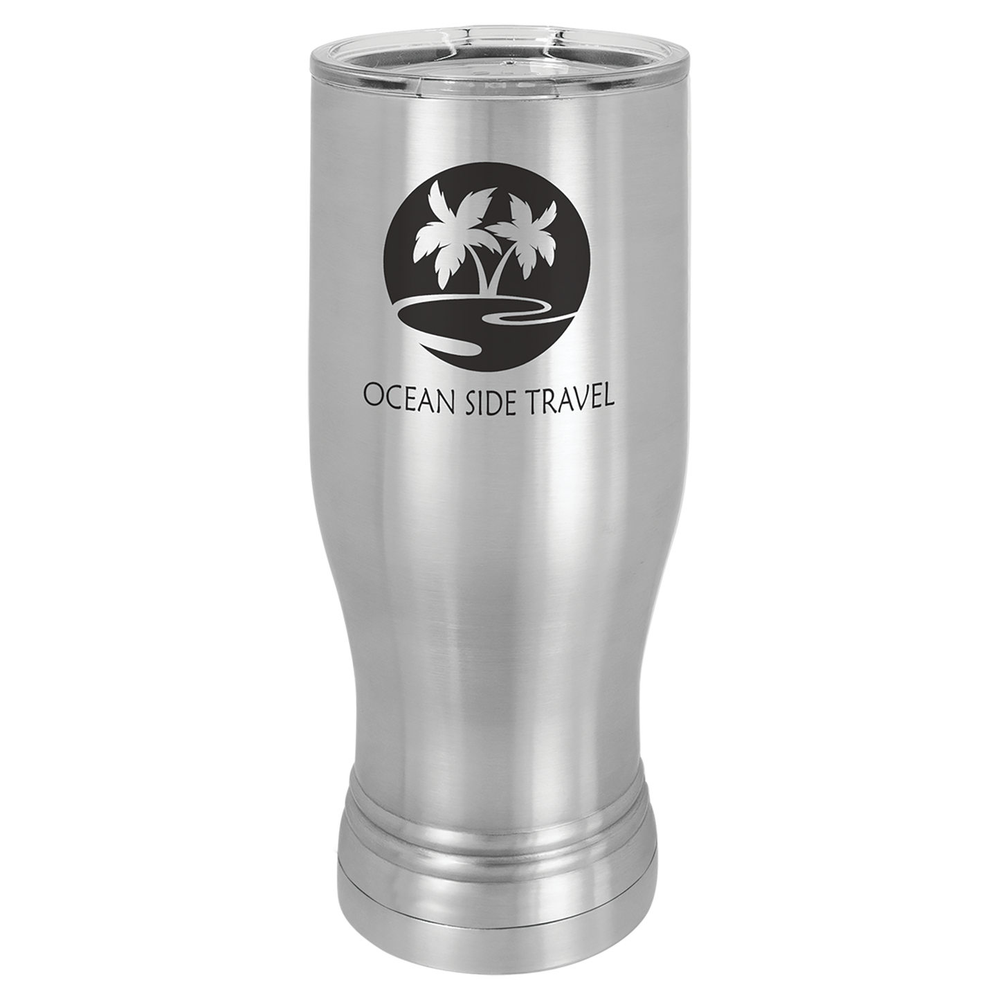 20 oz. Polar Camel Pilsner Tumbler w/Clear Lid