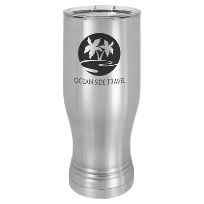 20 oz. Polar Camel Pilsner Tumbler w/Clear Lid