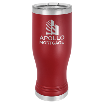 20 oz. Polar Camel Pilsner Tumbler w/Clear Lid