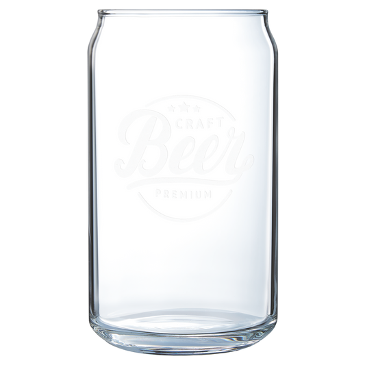 16 oz. Can Glass